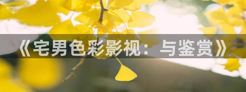 即看影视可以下载吗：《宅男色彩影视：与鉴赏》