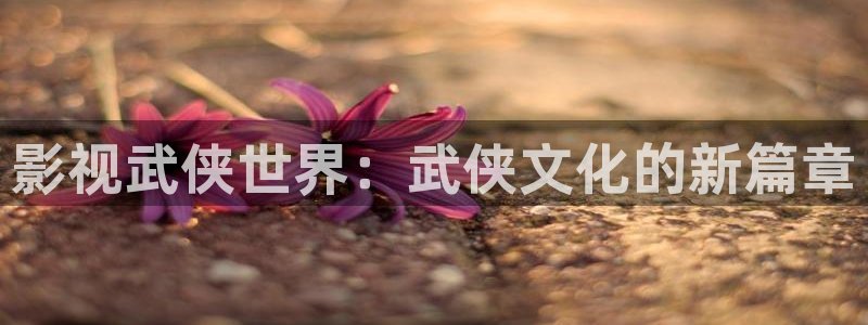 即看影视官方网站：影视武侠世界：武侠文化的新篇章
